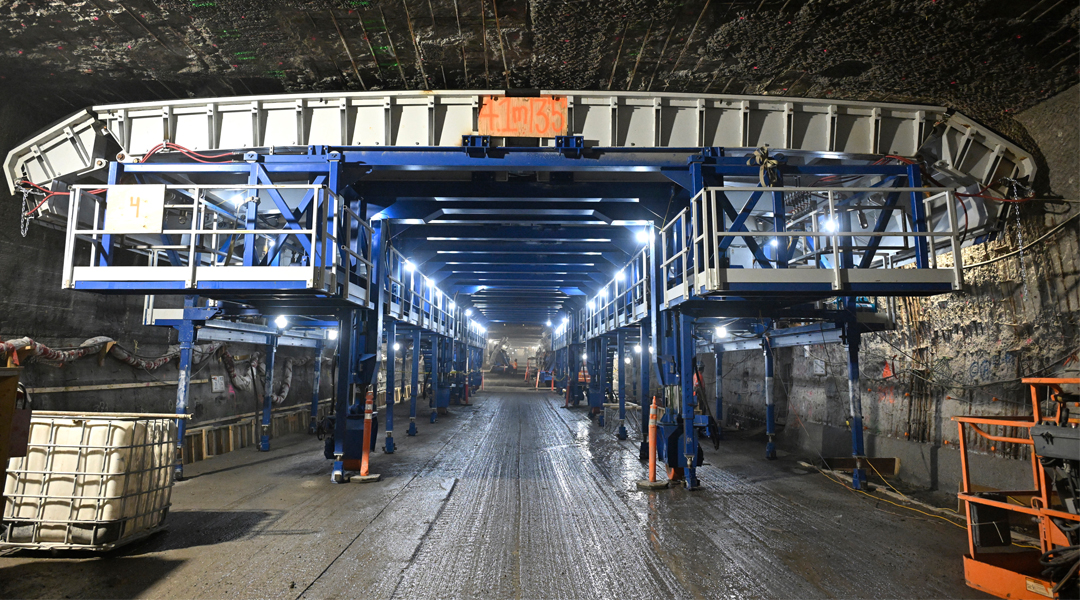 Visite Technique Tunnel Louis Hippolyte La Fontaine Afg