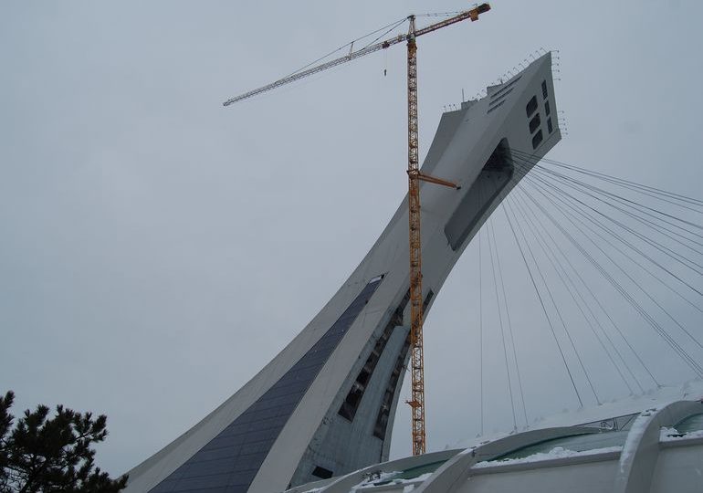 Réfection de la tour du Stade olympique