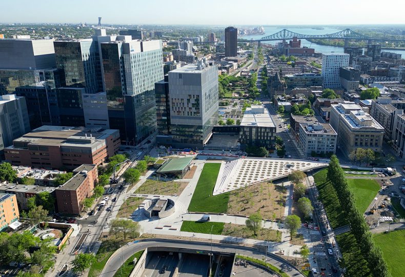 Voir le projet Travaux d&rsquo;aménagement de la Place des Montréalaises