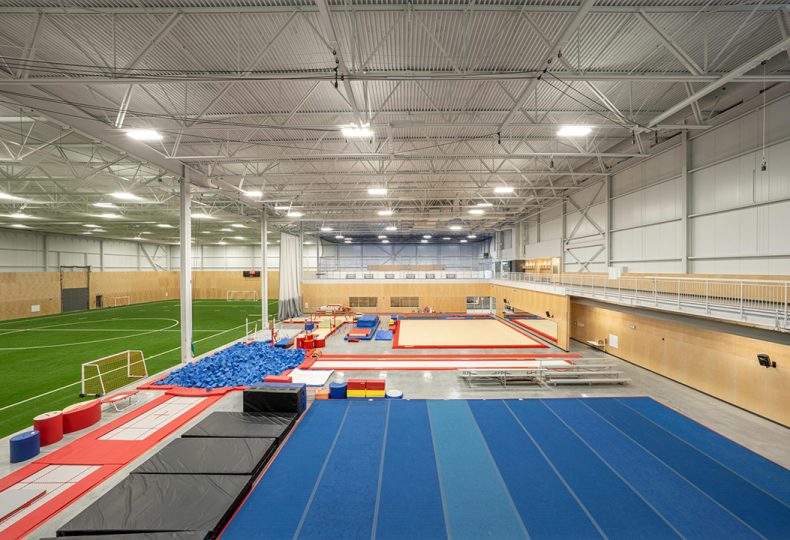 Voir le projet Complexe sportif Desjardins à Thetford