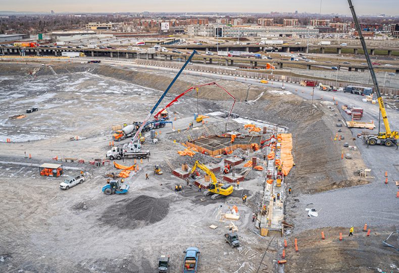 Voir le projet Conception écoresponsable des infrastructures urbaines de Royalmount – phase 1