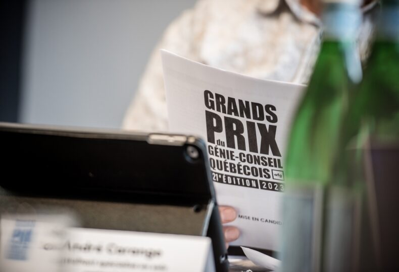 Invitation au dévoilement des Grands Prix du génie-conseil québécois 2023