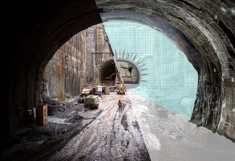 Voir le projet Tunnels et caverne – Station YUL du REM