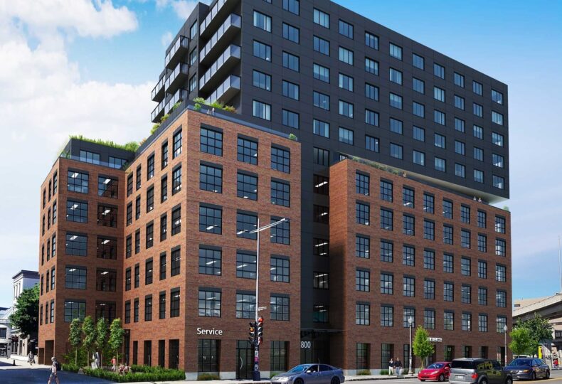 Voir le projet Construction du bâtiment Le Watson