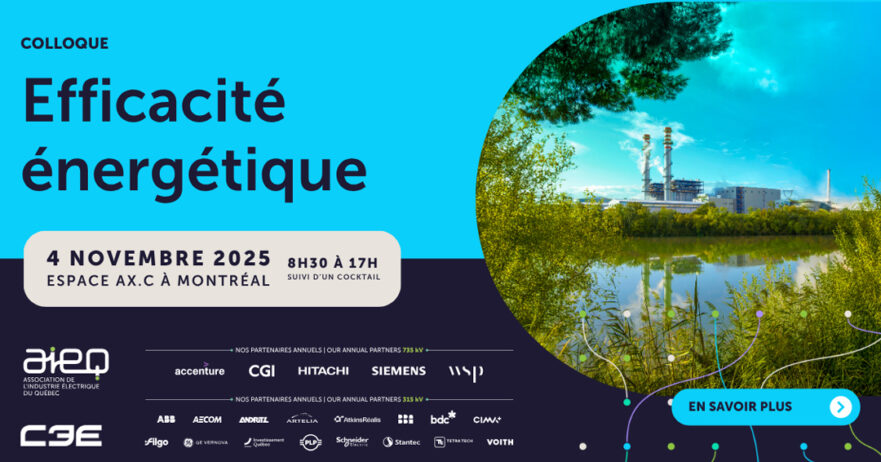 En savoir plus sur AIEQ – Colloque Efficacité énergétique