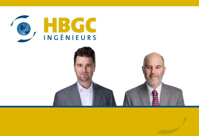 Communiqué – Nomination de Jean-François Paré Zagrodnik à la présidence de HBGC ingénieurs et de Beaudoin Bergeron à la présidence de Groupe Stratos .