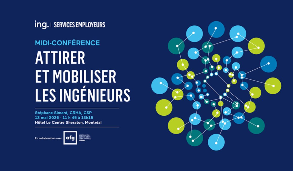 En savoir plus sur Midi-conférence – Attirer et mobiliser les ingénieurs : Stratégies gagnantes pour 2026