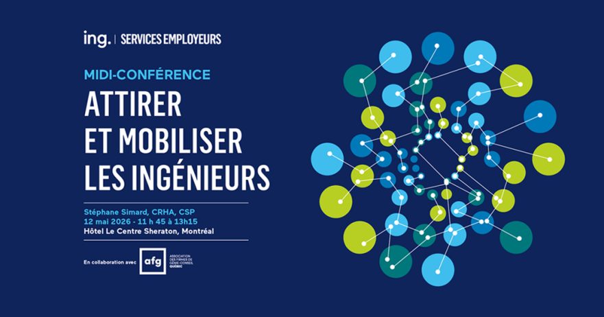 En savoir plus sur Midi-conférence – Attirer et mobiliser les ingénieurs : Stratégies gagnantes pour 2026