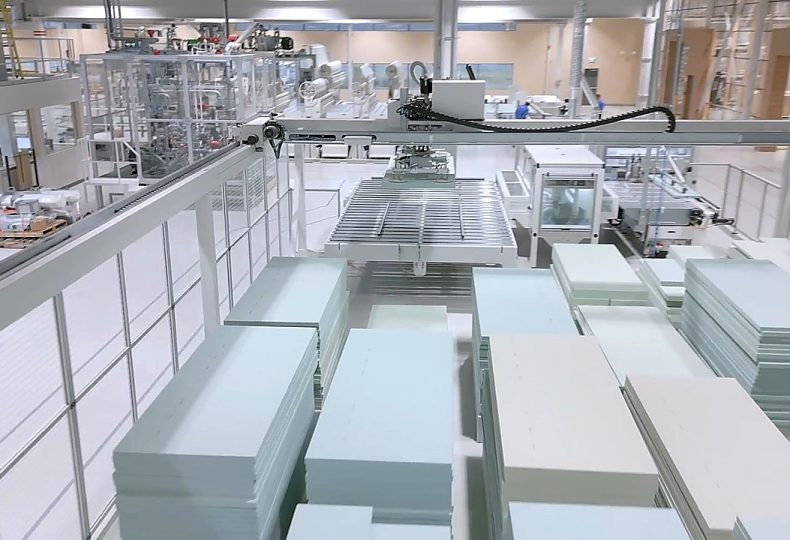 Voir le projet Automatisation production de panneaux de bio-composite